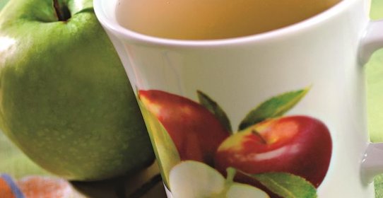 Яблочный взвар с медом