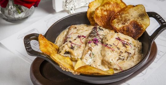 Караси жаренные в сметане