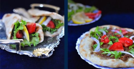 Лахмаджун - турецкая пицца