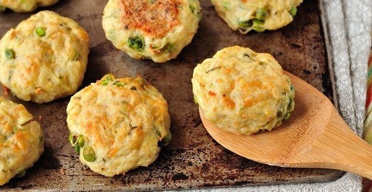 Курино-кабачковые котлетки