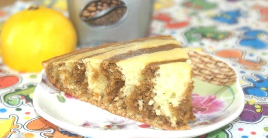 Лимонно - кофейный манник