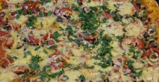 Пиццы на дрожжевом тесте на майонезе