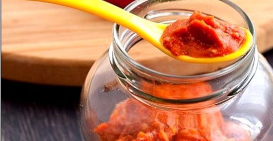 Харисса с вялеными помидорами