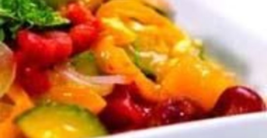 Рататуй с виноградом