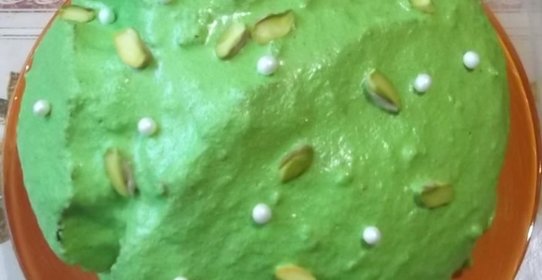 Кулич фисташковый