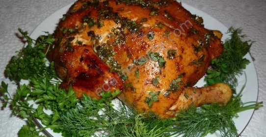 Курица в вине