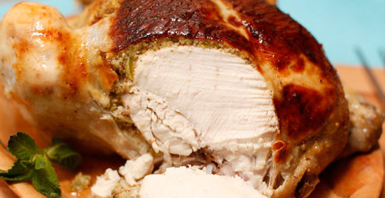 Фаршированная курица