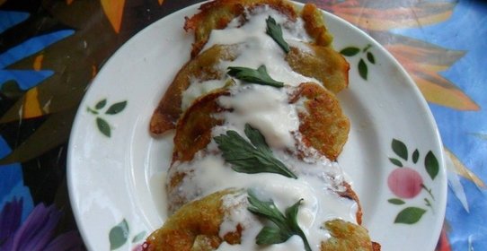 Картофельно-кабачковые драники