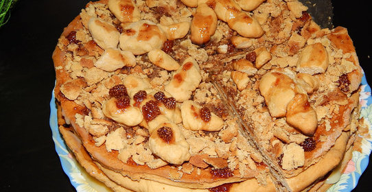 Торт «Черепашки на пляже»