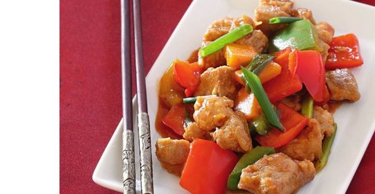 Кисло-сладкая свинина