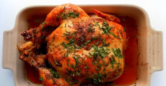 Курица с медом