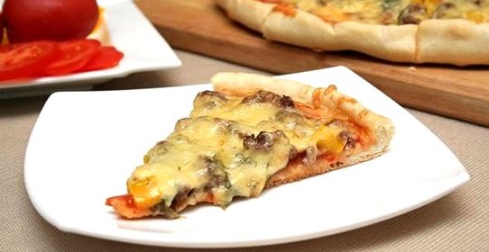 Пицца с фаршем