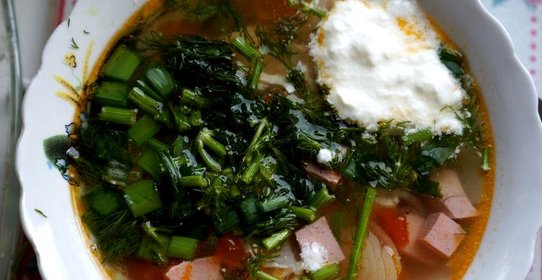 Солянка куриная