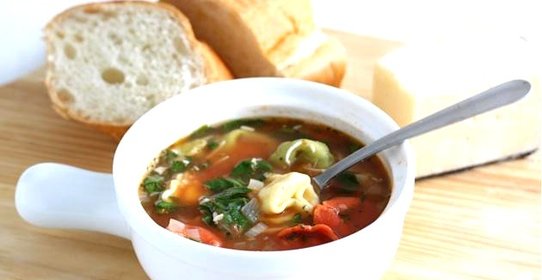 Суп с тортеллини