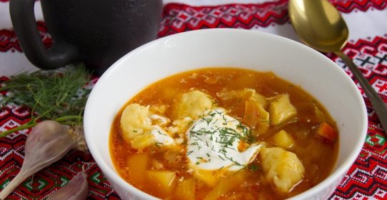 Борщ по-полтавски