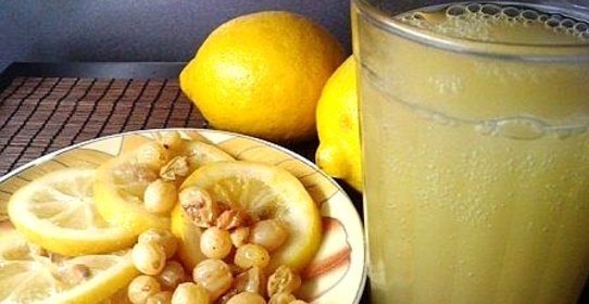 Квас из лимона