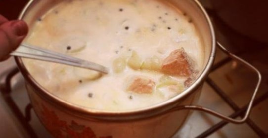 Уха со сливками по-фински