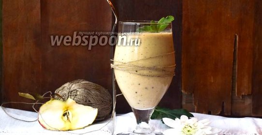 Фруктовый смузи с овсянкой