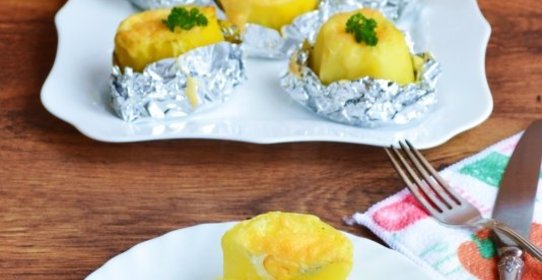 Запеченный картофель Сюрприз.
