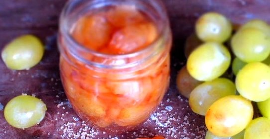 Варенье из винограда без косточек