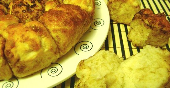 Обезьяний хлеб с корицей