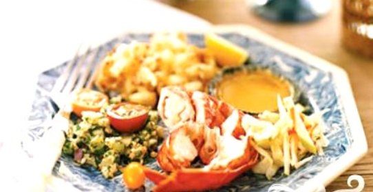 Лобстеры с лимоном