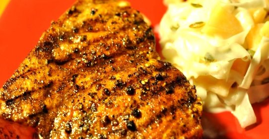 Меч-рыба с имбирем