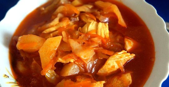 Борщ домашний