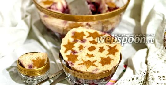 Молочно-вишнёвое желе