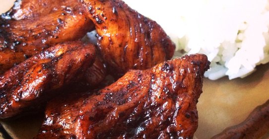 Курица в бальзамической карамели