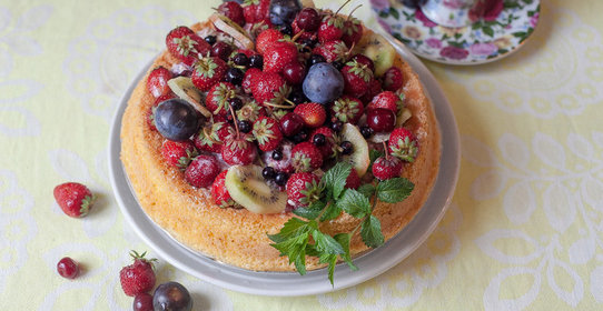 Мандариновый пирог