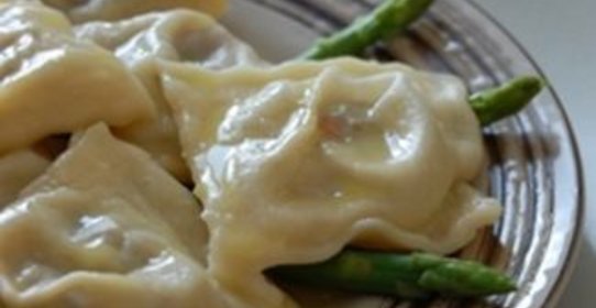 Равиоли с рыжиками