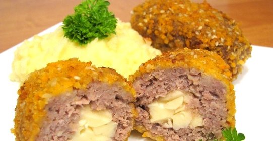 Котлеты с сыром
