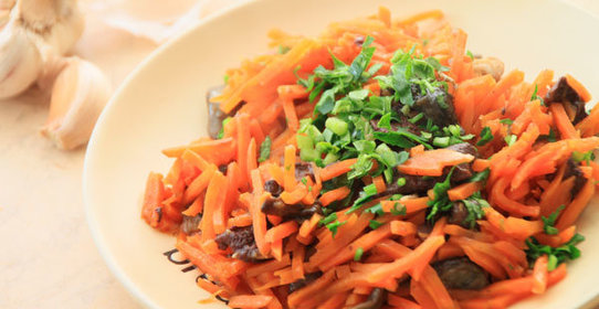 Морковь с грибами. Zepter