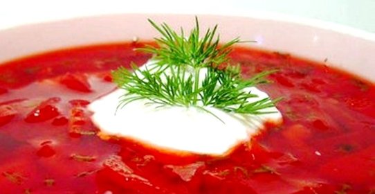 Борщ без мяса в мультиварке