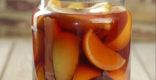 Апельсиновое вино с ванилью