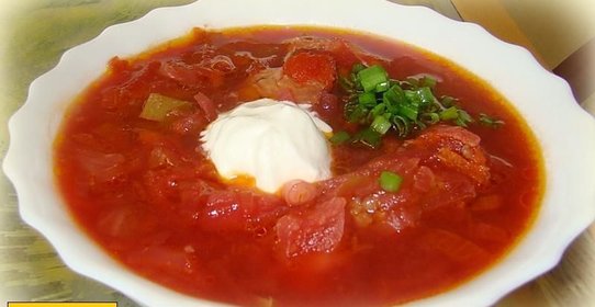 Простой и вкусный мясной борщ из говядины