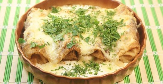 Запечённые блины