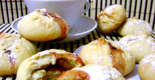 Печенье Земляничные бомбы