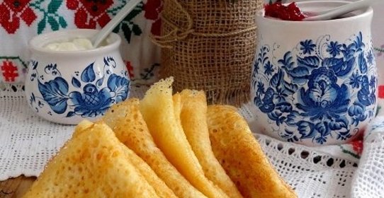 Ажурные блинчики