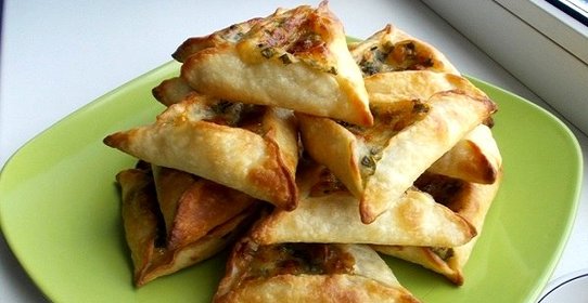 Пирожки из заварного теста