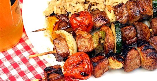 Острые шашлыки из говядины