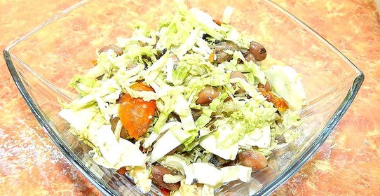 Тосканский деревенский салат