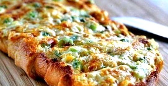 Мини-пицца на хлебе