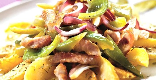 Поджарка из индейки