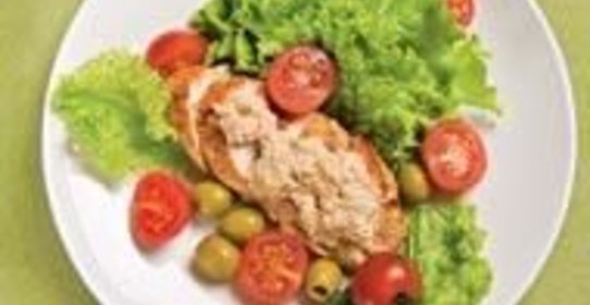 Полло тоннато (курица с соусом из тунца)