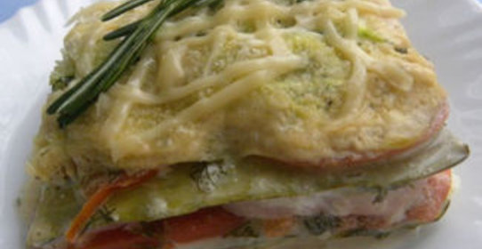 Лазанья кабачковая