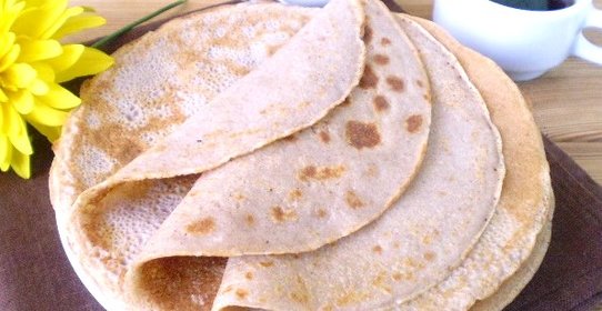 Блины гречневые без дрожжей