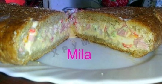 Фаршированный хлеб