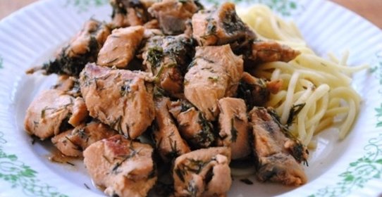 Куриное мясо в мультиварке